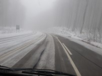 DEREKÖY - Balkanlardan Beklenen Kar Geldi