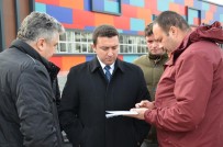 BOZÜYÜK BELEDİYESİ - Başkan Bakıcı Kapalı Pazardaki Çalışmaları Yerinde İnceledi