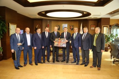 Başkan Kafaoğlu, Bakan Bak'ı Ziyaret Etti