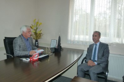 Müdür Çelik Başkan Toprak İle Bir Araya Geldi