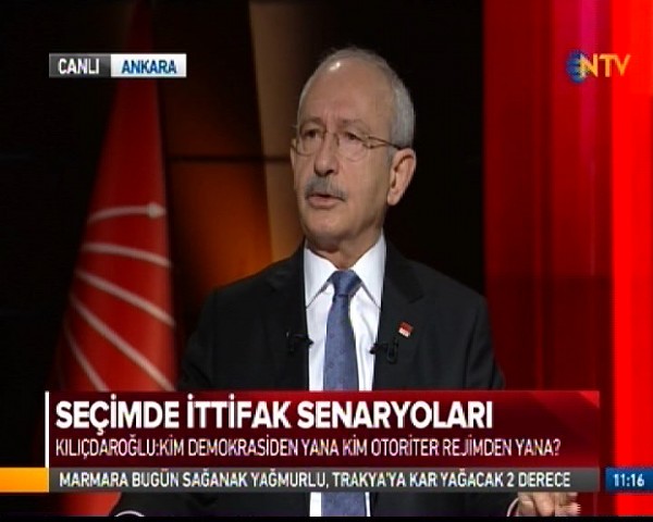 Kılıçdaroğlu'dan ittifak açıklaması