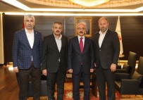 ÖZLÜK HAKLARI - Büro Memur-Sen, Kalkınma Bakanı Elvan'la Görüştü