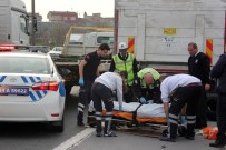 ALTINŞEHİR - TEM'de Motosiklet Kamyonun Altına Girdi Açıklaması 1 Ölü