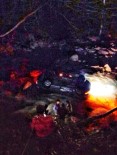 AYDER YAYLASI - Rize'de Otomobil Dereye Uçtu Açıklaması 1 Ölü, 3 Yaralı