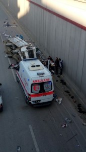 Van'da Trafik Kazası; 1 Yaralı