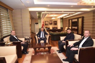 AK Parti İl Başkanı Karabıyık'tan Ağrı Valisi Elban'a Ziyaret