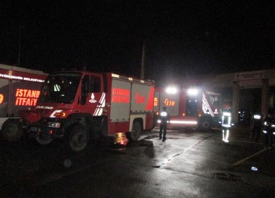 Beykoz'da İtfaiye İstasyonunda Yangın