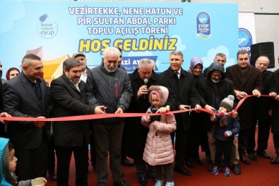 Eyüpsultan'da 3 Yeni Parkın Açılışı Yapıldı