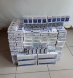 Motosikletle Kaçak Sigara Sevkiyatına 2 Gözaltı