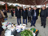PAZAR ESNAFI - Yığılca'da Başkanlar Pazar Yerini Gezdi