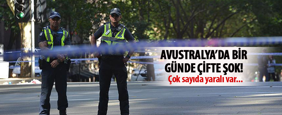 Avustralya'da araç kalabalığa daldı