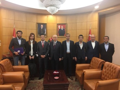Başkan Karaman'dan MHP Genel Başkanı Bahçeli'ye Ziyaret
