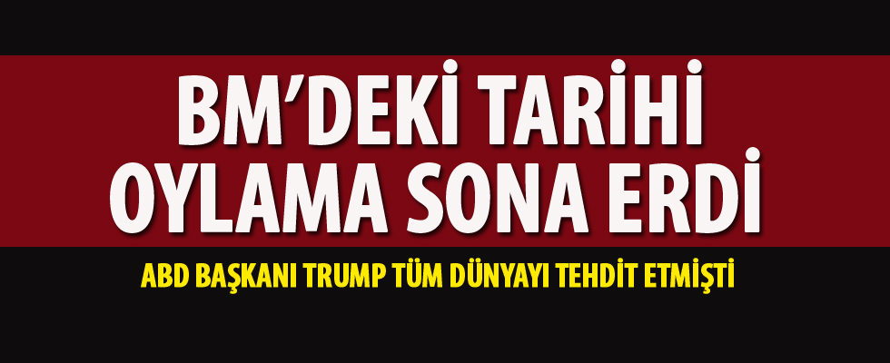 BM'de tarihi sonuç