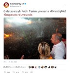 Galatasaray'dan Fatih Terim Paylaşımı