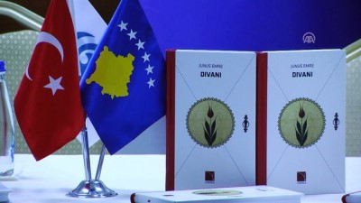 Kosova'da Arnavutçaya Çevrilen Yunus Emre Divanı Tanıtıldı