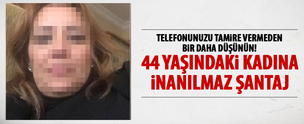 Telefonunu tamire verdi hayatı karardı
