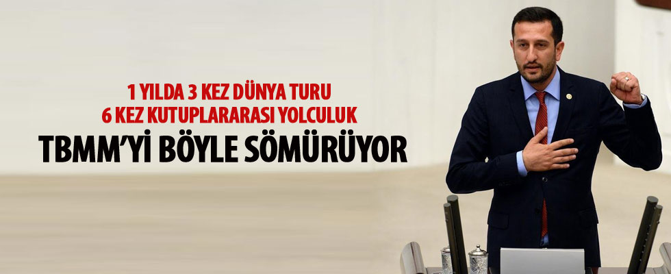 1 yılda 3 kez dünya turu 6 kez kutuplararası yolculuk