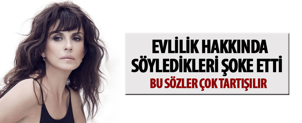 Ayşegül Aldinç'ten dikkat çeken evlilik çıkışı