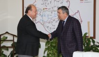 EĞERCI - Başkan Özakcan Meslektaşlarını Ağırladı