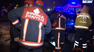 Fatih'te Zincirleme Trafik Kazası Açıklaması 6 Yaralı