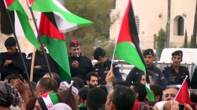 Ürdün'de ABD'nin Kudüs Kararına 'Dabke'li Protesto