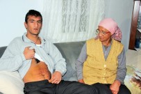 AKÇAALAN - Vicdansızlar Engelli Gence Hiç Acımadı