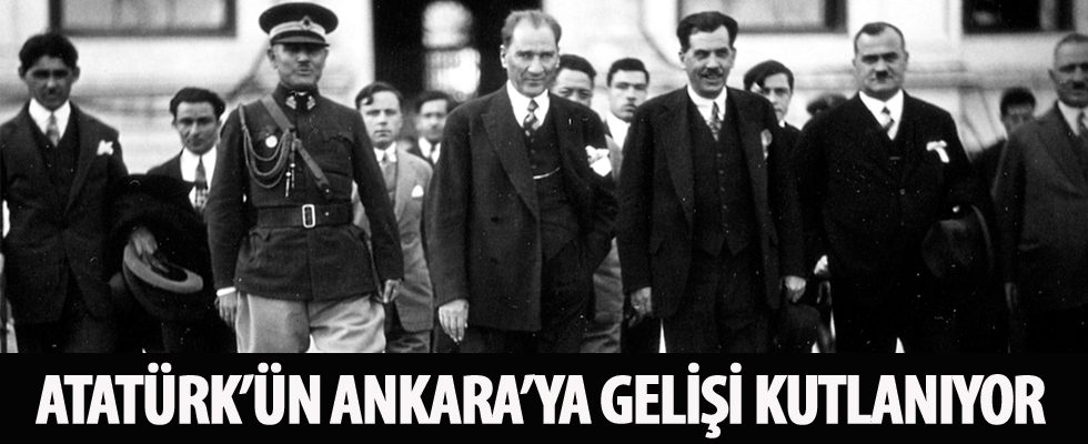 Yenimahalle'de Atatürk'ün Ankara'ya gelişi kutlanıyor