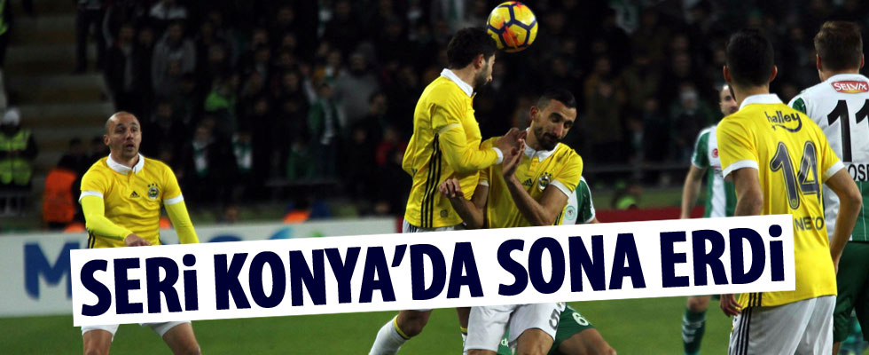 A.Konyaspor 1-1 Fenerbahçe