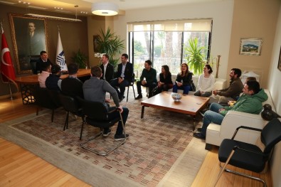 CHP Bodrum İlçe Gençlik Kolları Yönetiminden Başkan Kocadon'a Ziyaret