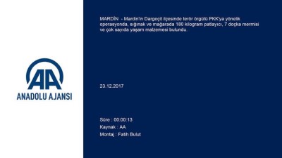 Mardin'de Terör Operasyonu