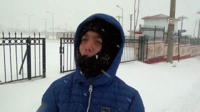 Burdur'da Kar Etkili Oluyor