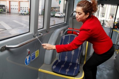 Kocaeli'nde Otobüsler Nano Teknolojiyle Temizleniyor
