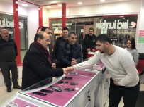 MEHMET ALİ ÖZKAN - Vali Ustaoğlu Ve Kaymakam Özkan'dan Esnaf Ziyareti