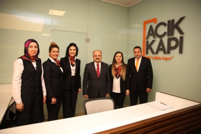 'Açık Kapı' Projesi Eskişehir'de Hizmete Başladı