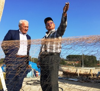 Başkan  Yılmaz Balıkçı Barınağını Ziyaret Etti
