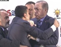 Erdoğan'a sarılmak isteyen kişi konuştu