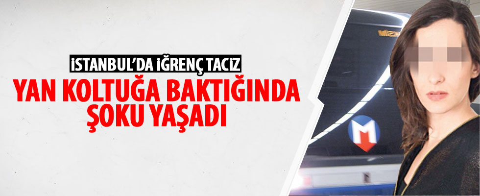 Toplu taşıma aracında iğrenç taciz