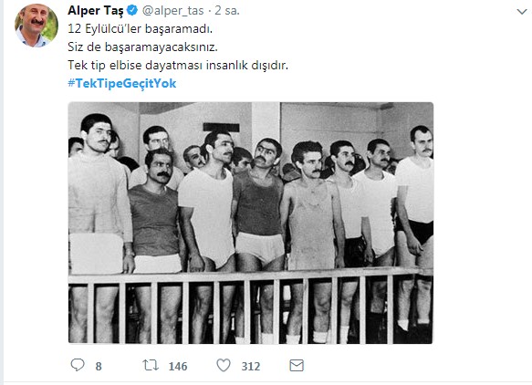 Tek tip elbiseye kimler karşı?