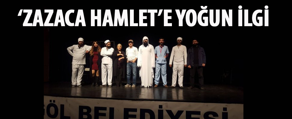 Bingöl'de 'Zazaca Hamlet'e yoğun ilgi