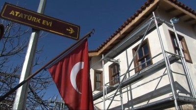 Çanakkale'de Atatürk Evi'ndeki Restorasyon Çalışmaları