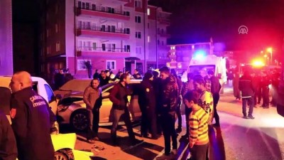 Çankırı'da Zincirleme Trafik Kazası Açıklaması 4 Yaralı