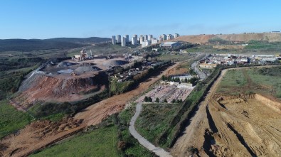 Kaçak Kimyasal Madde Dökülen Alan Havadan Görüntülendi