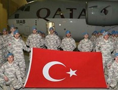 Türk askeri Katar'da