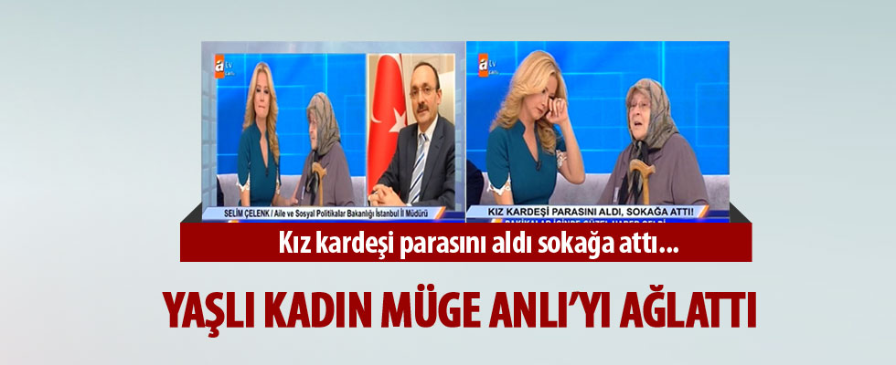 Müge Anlı gözyaşlarını tutamadı