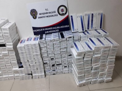 Nevşehir'de 5 Bin 515 Paket Kaçak Sigara Ele Geçirildi