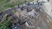 KİMYASAL MADDE - Tuzla'da Kaçak Kimyasal Madde Dökülen Alan Havadan Görüntülendi