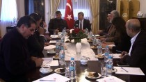 ÜRDÜN KRALI - Ürdün Temsilciler Meclisi Filistin Komisyonu Üyeleri Büyükelçi Karagöz'le Görüştü