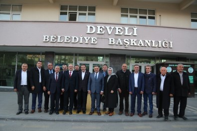 AK Parti Başkan Yardımcısı İlyas Şeker Develi'yi Ziyaret Etti