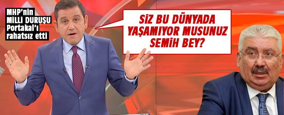 Portakal'dan Semih Yalçın'a: 'Siz bu dünyada yaşamıyor musunuz?'