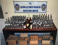 ALKOLLÜ İÇKİ - Zonguldak'ta 129 Şişe Sahte İçki Ele Geçirildi